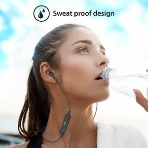 NEW In-Ear Wireless Bluetooth Stereo Earphones with Noise Isolation (Black)
